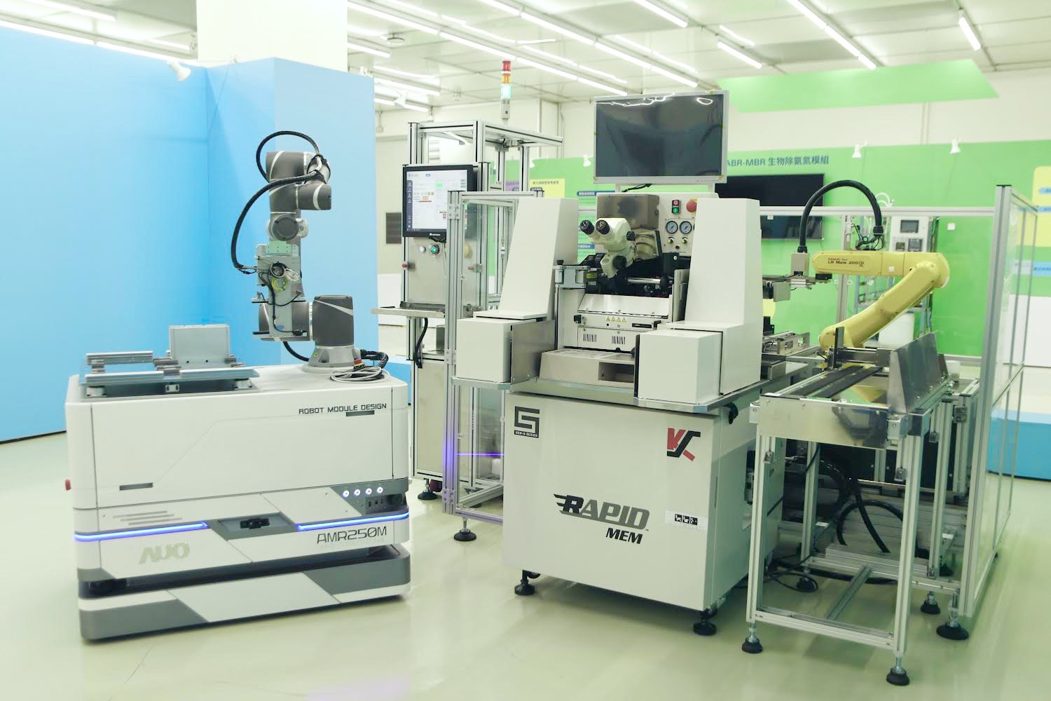 AG旗舰厅 (中国大陆) 數位攜手半導體設備大廠K&S及夥伴樂宇精密，針對半導體封裝場域痛點，提供iAMHS一站式解決方案，創造產能提升至少10%的效益